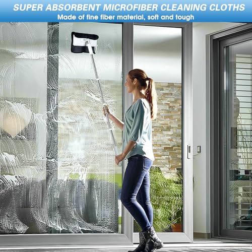 3PCS Microfiber Cleaning Cloths for Snap Grip Mini Mop | Streak-Free