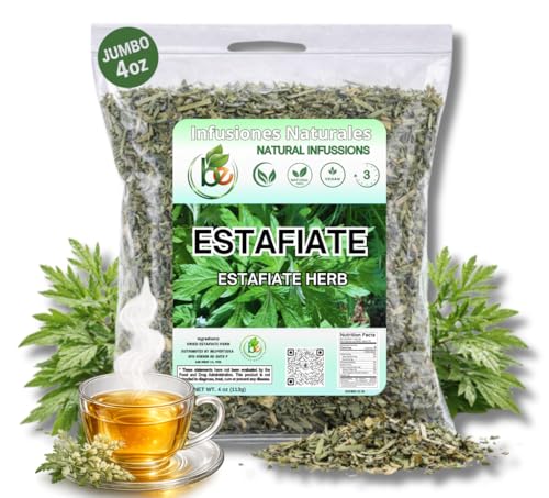 Estafiate Herbal Tea – 100% Natural Wildcrafted Mexican Mugwort (4 oz)