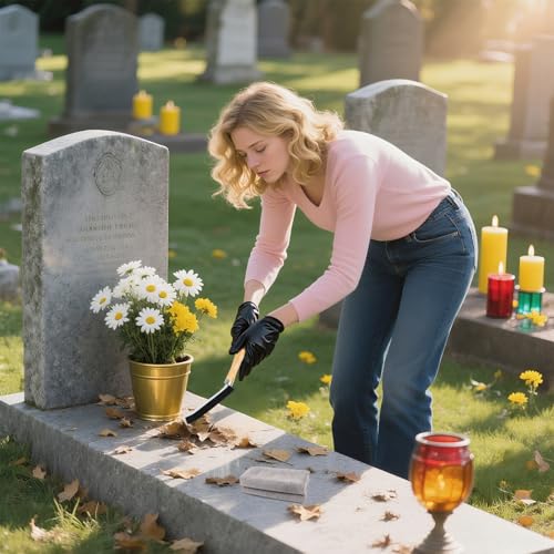 Complete Headstone Cleaning Kit with Brushes & Gloves