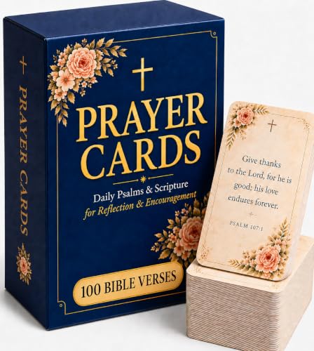 100 Uplifting Scripture Cards for Daily Inspiration & Prayer