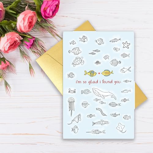 So Glad I Found You Anniversary Card - Romantic Gift for Partner #3