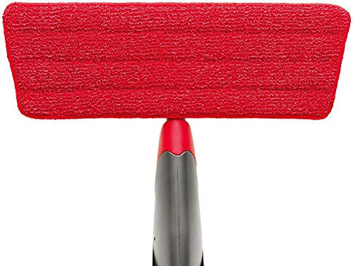 TreeLen 3-Pack Microfiber Mop Pads for Spray & Flat Mops - Red Replacement Heads