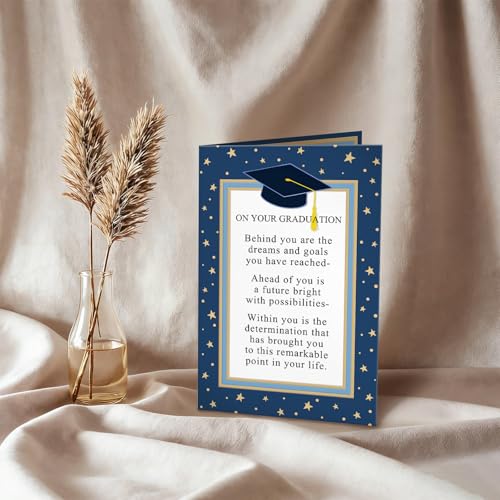 Inspirational Graduation Card for Him & Her - Ogeby