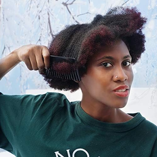 NuAngela Wide Tooth Hair Comb No Static Detangling Shower Comb for Curly Hair