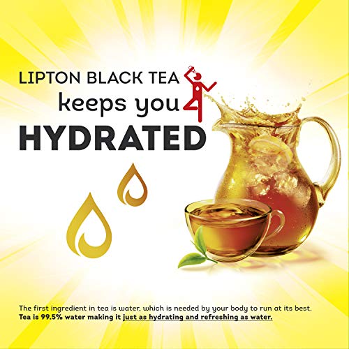Lipton Black Tea Unsweetened - 48 Count Pack