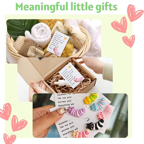 YOJO Pocket Hug Worm with Greeting Card - Emotional Support Gift