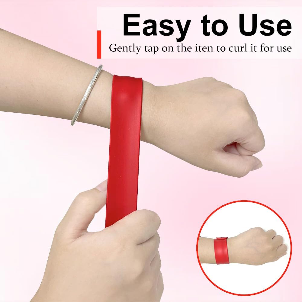Skiennix Wrapping Paper Roll Holder - 12PCS Silicone Clamps for Easy Gift Wrapping | 1 x 8.5 Inch
