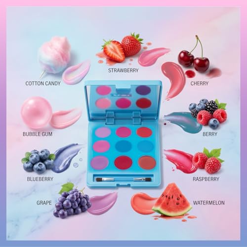 Care Bears Makeup Compact with Mirror and Brush for Kids