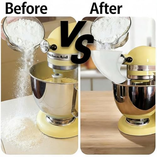 KitchenAid Stand Mixer Flour Funnel - No-Mess Pouring Accessory