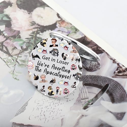 Zuo Bao Compact Makeup Mirror Double Sided Travel Pocket Mirror