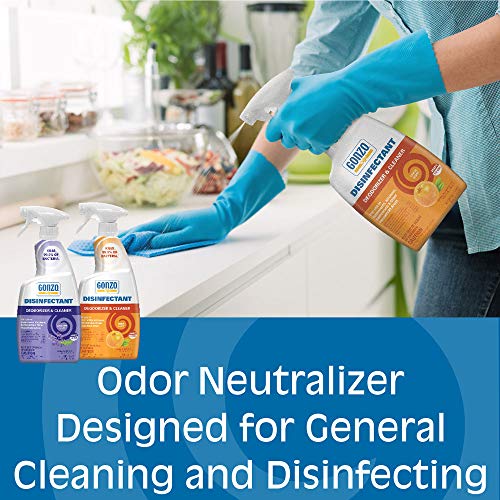 Gonzo Natural Magic Citrus Disinfectant & Deodorizer 24 Fl Oz – Home & Carpet Cleaner