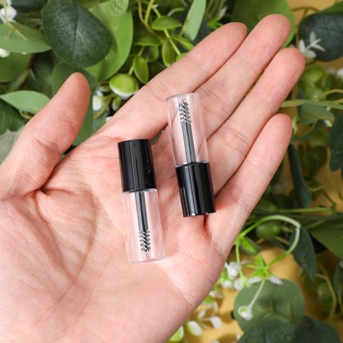 Nogeqi 20PCS Empty Mascara Tubes 3ml with Wands for Castor Oil