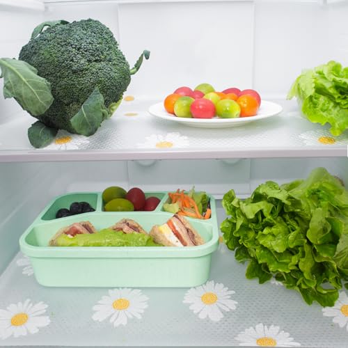 Refrigerator Shelf & Drawer Liners Non-Adhesive Waterproof Protectors - 10 Pcs