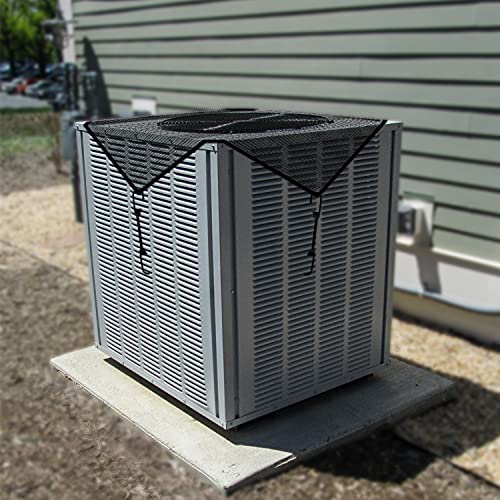 TANG 32" x 32" Breathable Air Conditioner Cover with Bungee Cords