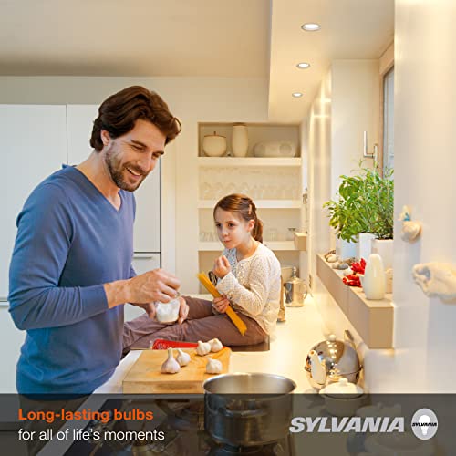 LEDVANCE Sylvania BR30 LED Flood Light Bulb 17W Dimmable Soft White 4 Pack