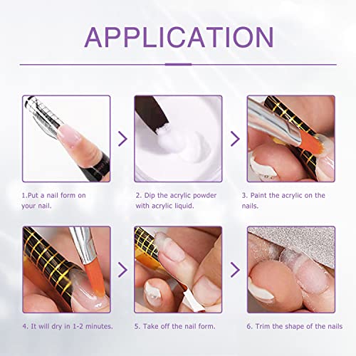 SULLMAR Acrylic Nail Liquid Monomer 40ml Non-Yellowing