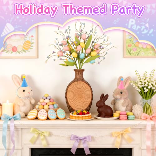 Mini Party Hats for Stuffed Animals & Pets - 6 Pack, Birthday Accessories