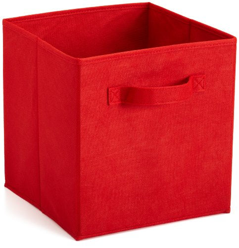 ClosetMaid Cubeicals Fabric Drawer - Red, 11" x 10.25" x 10.25"