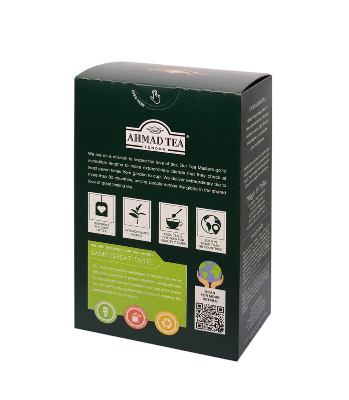 Ahmad Tea Black Tea with Cardamom - Loose Leaf, 454g