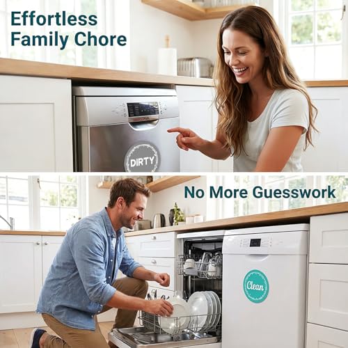 Sukh Magnetic Clean Dirty Dishwasher Indicator Sign