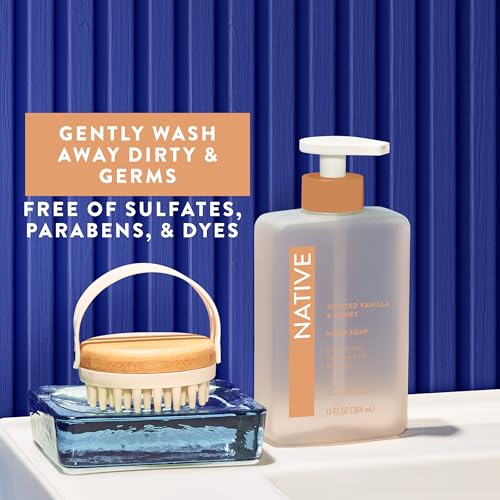Native Liquid Hand Soap Toasted Vanilla & Honey 13 oz Non-Drying