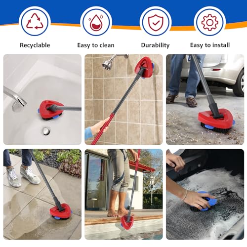 Discount Parts Direct Replacement Scrub Brush Head for RinseClean 2-Tank System - 1 Pack