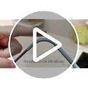Foldable Pot Lid Holder with Spoon Rest and Suction Cups - Grey