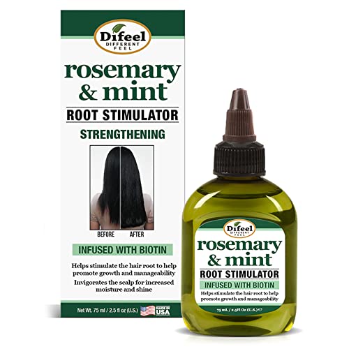 Difeel Rosemary and Mint Root Stimulating Hair Oil with Biotin 2.5 oz