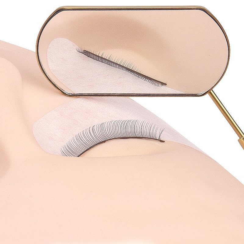Yimart Stainless Steel Eyelash Extension Mirror with Detachable Long Handle