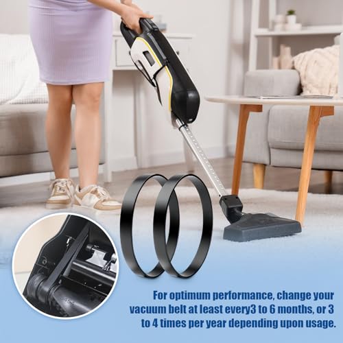 2-Pack Replacement Vacuum Belts for Bissell CleanView Models