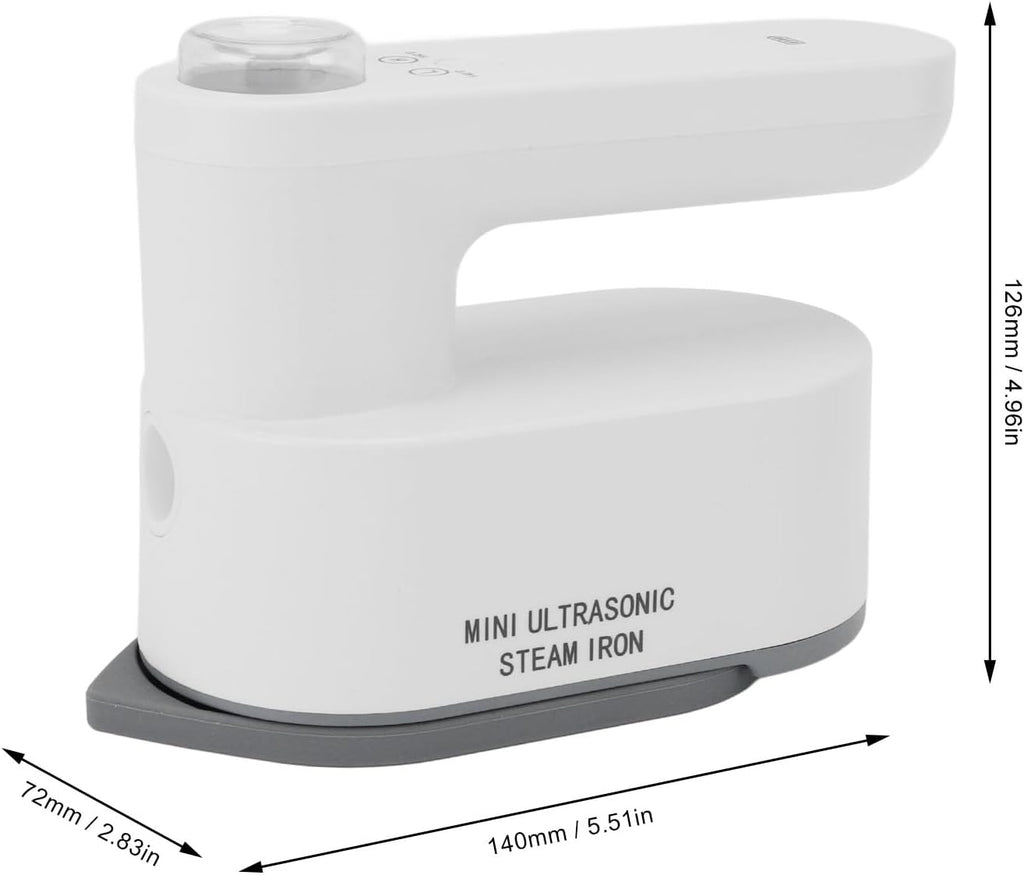 Skiennix Travel Steamer - Cordless Portable Mini Iron with 2 Temperature Settings | Ideal for Home & Travel
