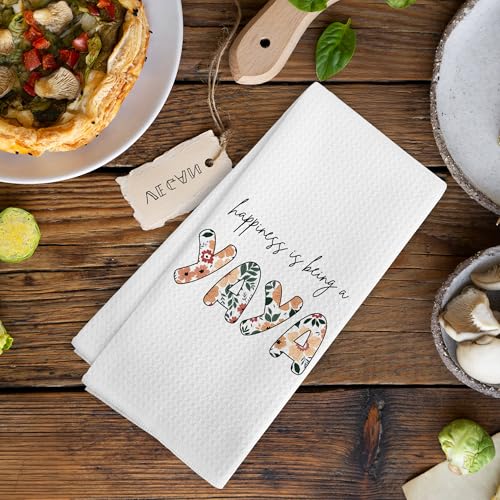 Yaya Floral Kitchen Dish Hand Tea Towel 16x24 Inch