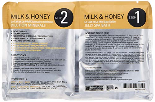 AvryBeauty Gel-Ohh Jelly Spa Pedicure - Milk & Honey