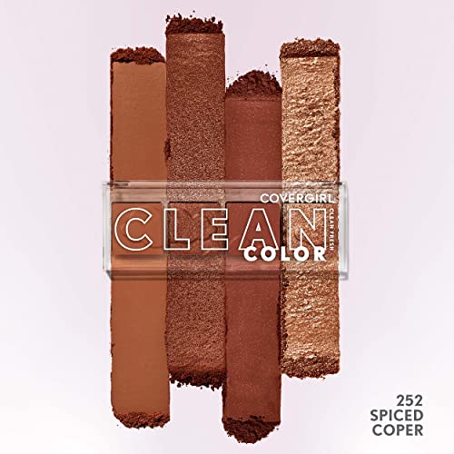 COVERGIRL Clean Fresh Eyeshadow Palette - Spiced Copper Shimmer 4g