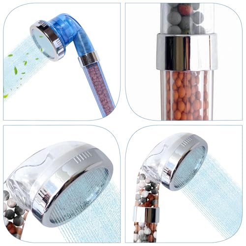 Shower Envy Mineral Filter Stone Beads Refills - 3 Pack for Shower Heads