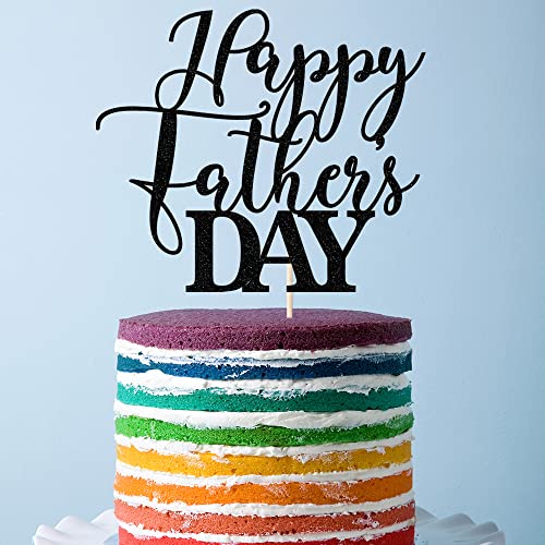 Happy Father's Day Cake Topper - Dad Birthday Decoration