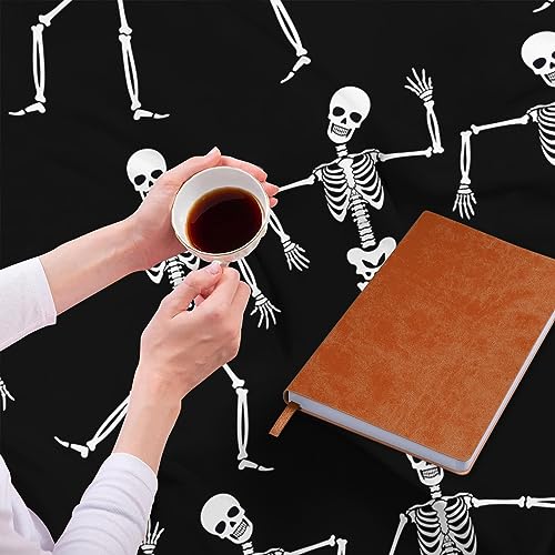 JOOCAR Halloween Flannel Throw Blanket - Lightweight Cozy 40x50 Inch