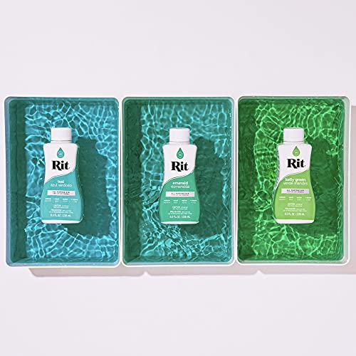 Rit All-Purpose Liquid Fabric Dye - Emerald Green, 8 Fl Oz