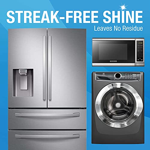 MiracleWipes for Stainless Steel - 30 Count Kitchen Appliance Cleaner & Polisher