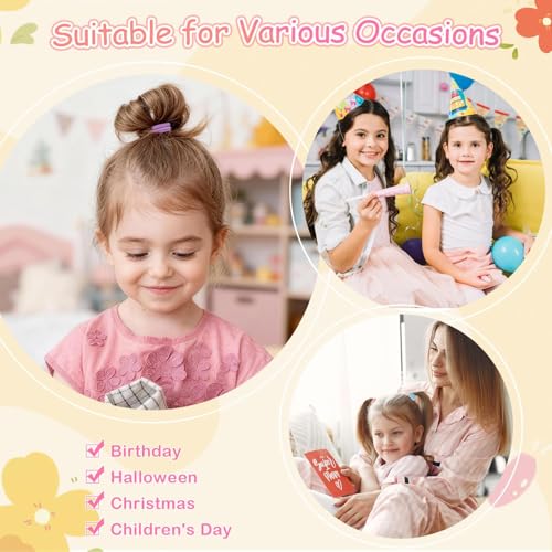 400 Pcs Baby Hair Ties Soft Elastic Ouchless Toddler Hair Elastics