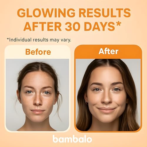 Bambalo Vitamin C Facial Serum with Niacinamide Retinol and Hyaluronic Acid