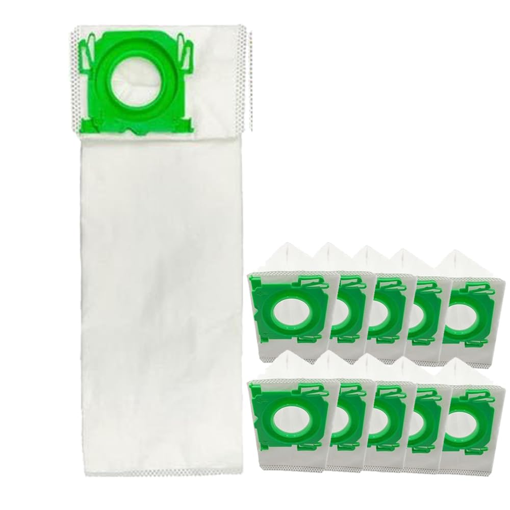 8-PACK 6695AM Vacuum Cleaner Bags for Sebo K X/C/370 Sebo X Series Extra Pet XP2 XP3 AIRBELT K Series Replacement Vacuum Filter Bags