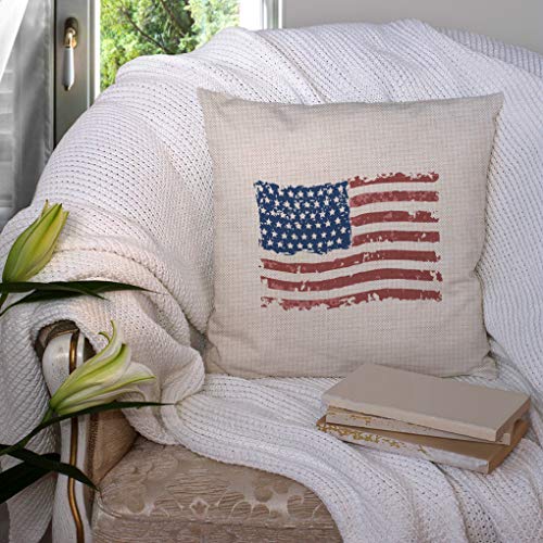 SSOIU American Flag Memorial Pillow Cover - Ssp-013, 18x18