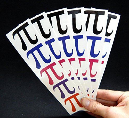 Pi Symbol Temporary Tattoos Math Party Favors 6 Sheets 30 Count