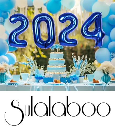 40 Inch Navy Blue Number 1 Foil Balloon Giant Mylar Birthday Party Decor