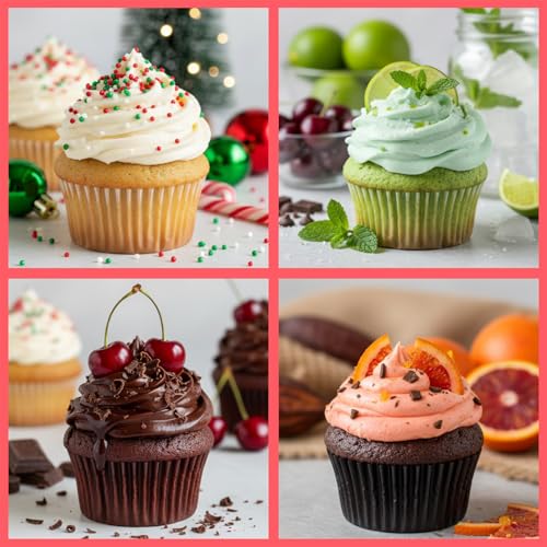 Large Piping Tips Set - 5PCS Stainless Steel Cake Decorating Nozzles