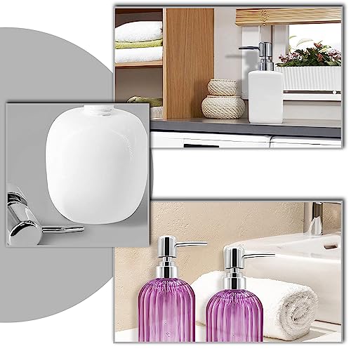 304 Stainless Steel Soap Dispenser Pump Replacement - 2 Pack