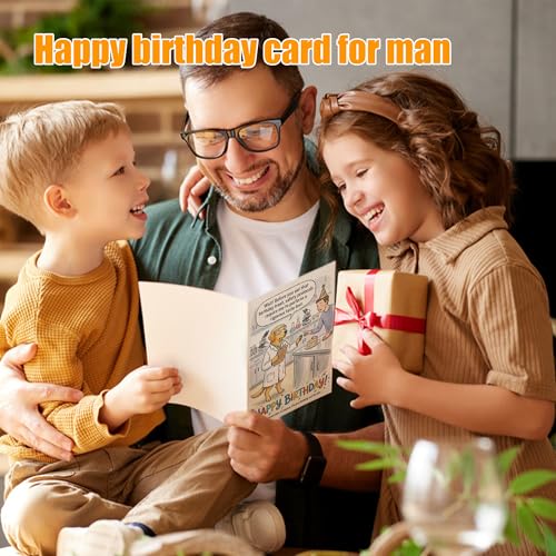 Funny Dog Birthday Card - Taste Tester Joke 5x7 Inch with Envelope