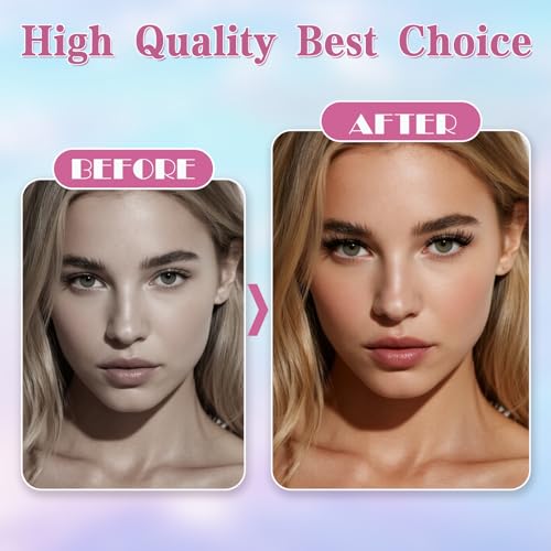 Gekinye Wispy Lash Clusters 120pcs - Natural Faux Mink Individual Eyelashes