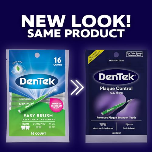 DenTek Interdental Brushes Plaque Control Mint Flavor 16 Count